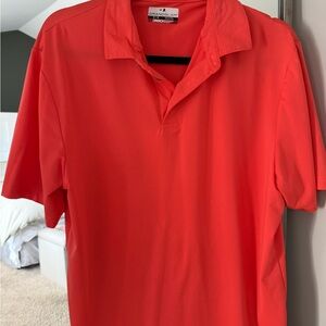 Grand Slam Men's Orange Polo Shirt size Medium